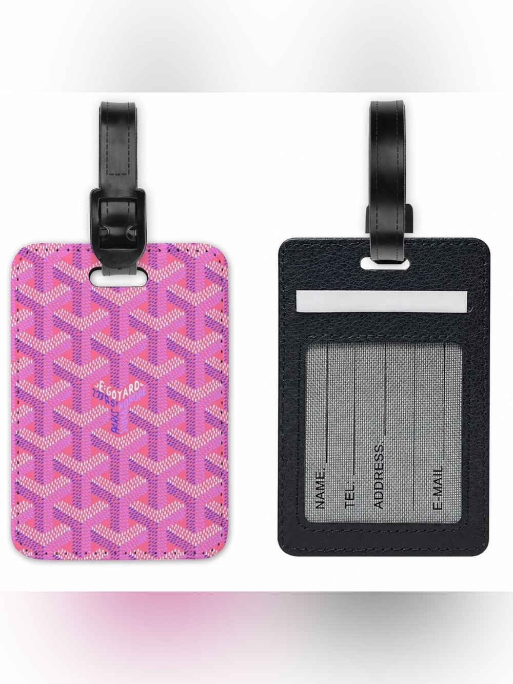 HANDMADE FASHION Luggage ID Tag